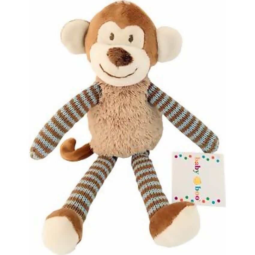 BABY BOO - 38CM BROWN FLUFFY MONKEY