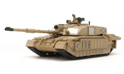 TAMIYA 1/48 BRITISH MAIN BATTLE TANK CHALLENGER 2 DESERTISED - Toyworld Frankston