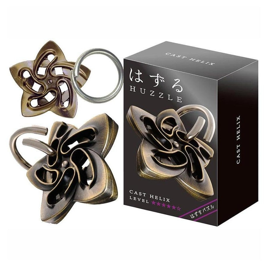 HANAYAMA HUZZLE CAST HELIX LV5 - Toyworld Frankston