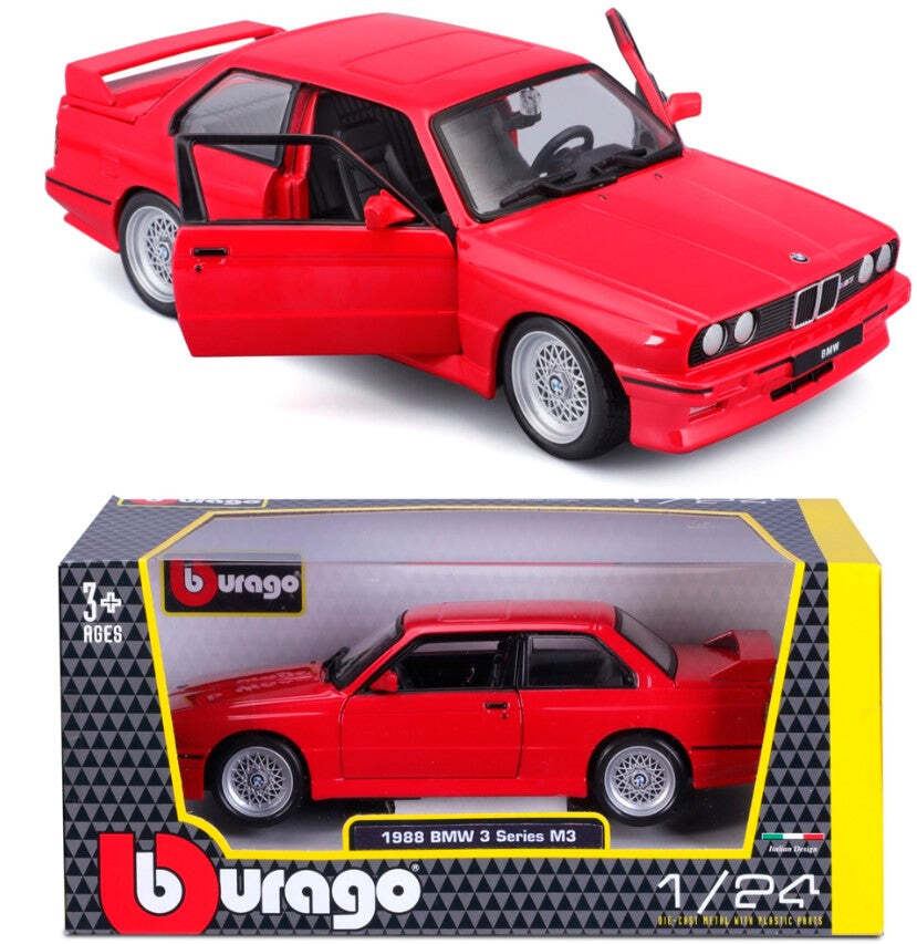 BBURAGO 1:24 2021 1988 BMW 3 SERIES M3