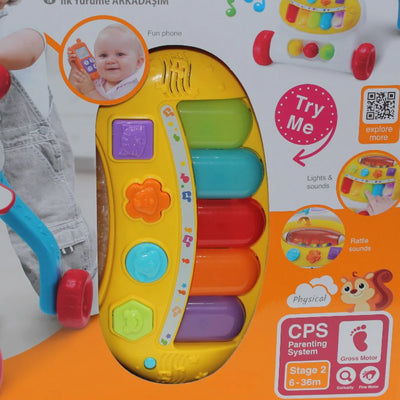 WINFUN GROW-WITH-ME MUSICAL WALKER - Toyworld Frankston
