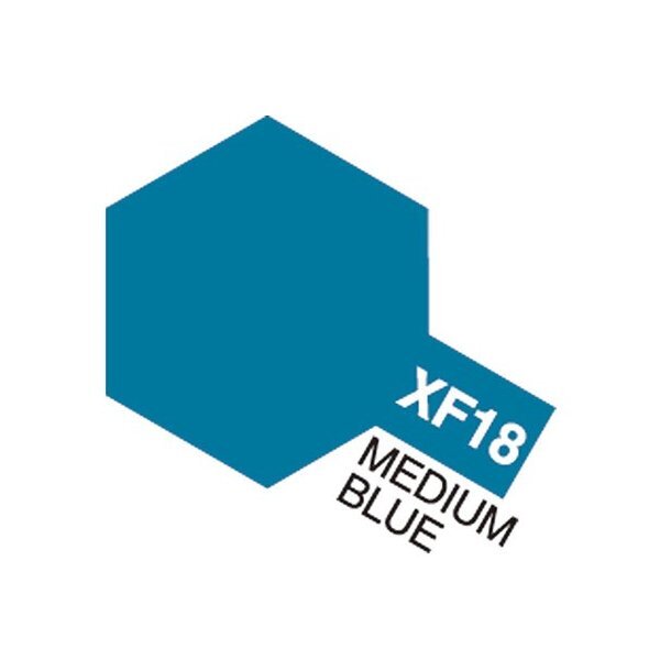 TAMIYA ACRYLIC MINI XF-18 MEDIUM BLUE