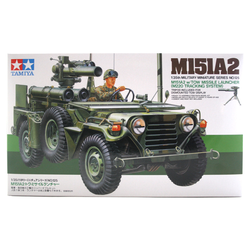 TAMIYA 1/35 M151A2 M/TOW MISSILE LAUNCHER - Toyworld Frankston