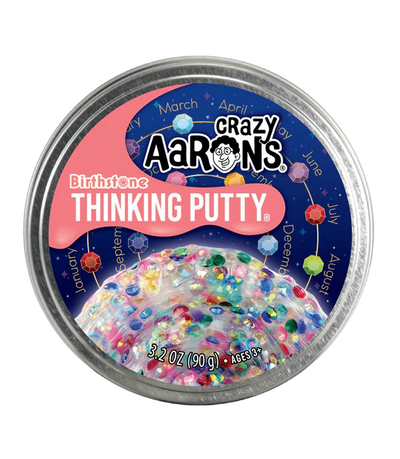 CRAZY AARON'S THINKING PUTTY BIRTHSTONE  TRENDSETTERS