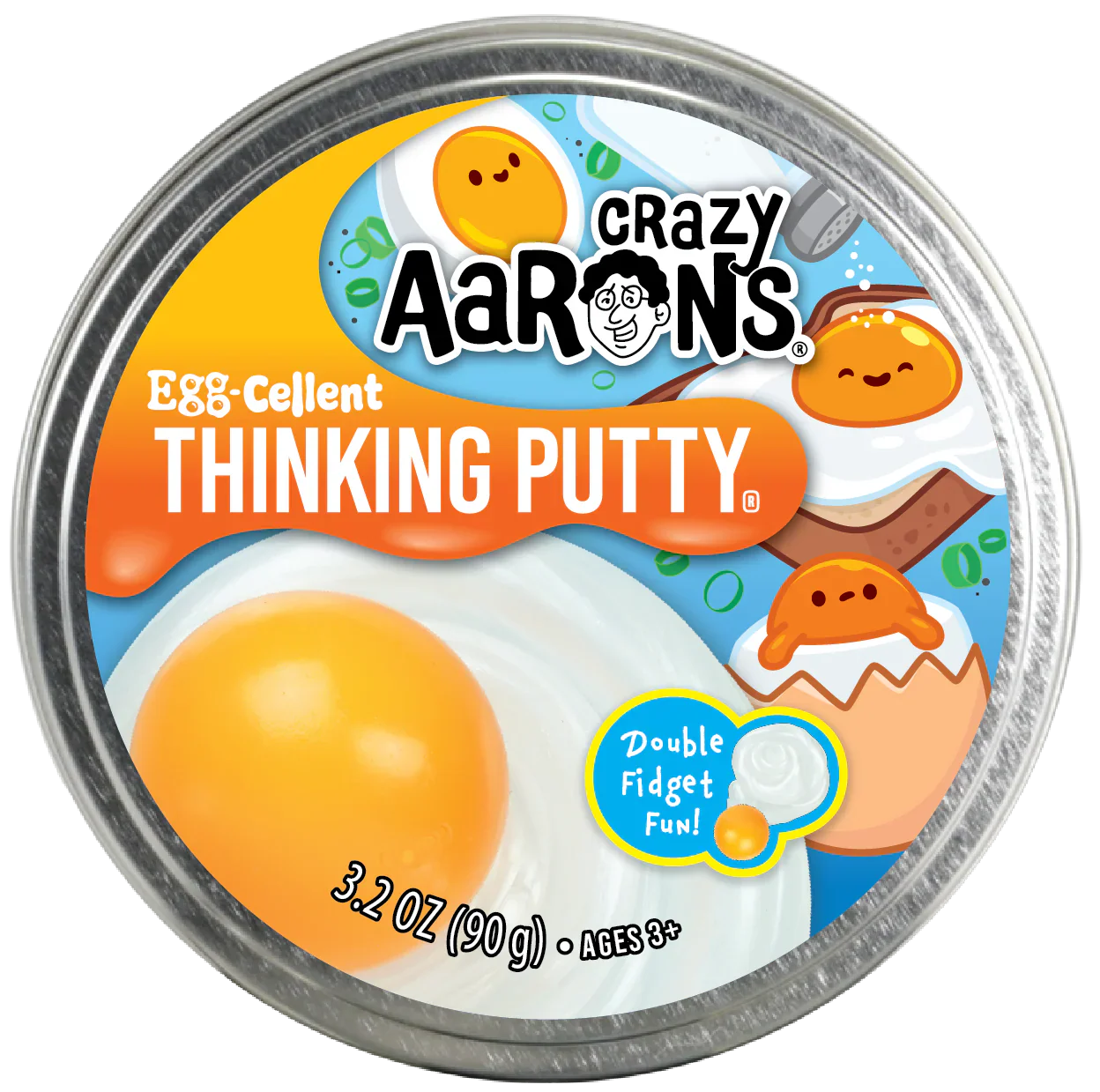 CRAZY AARON'S THINKING PUTTY - EGGCELLENT - TRENDSETTERS - Toyworld Frankston