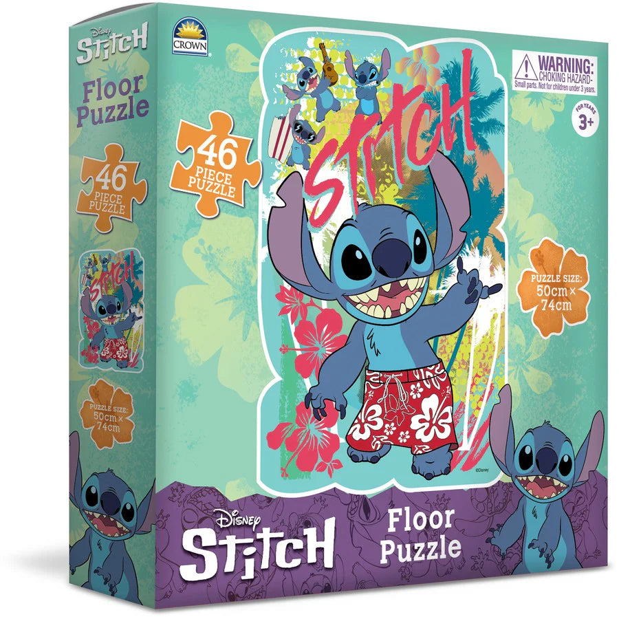 DISNEY STITCH FLOOR PUZZLE 46PC