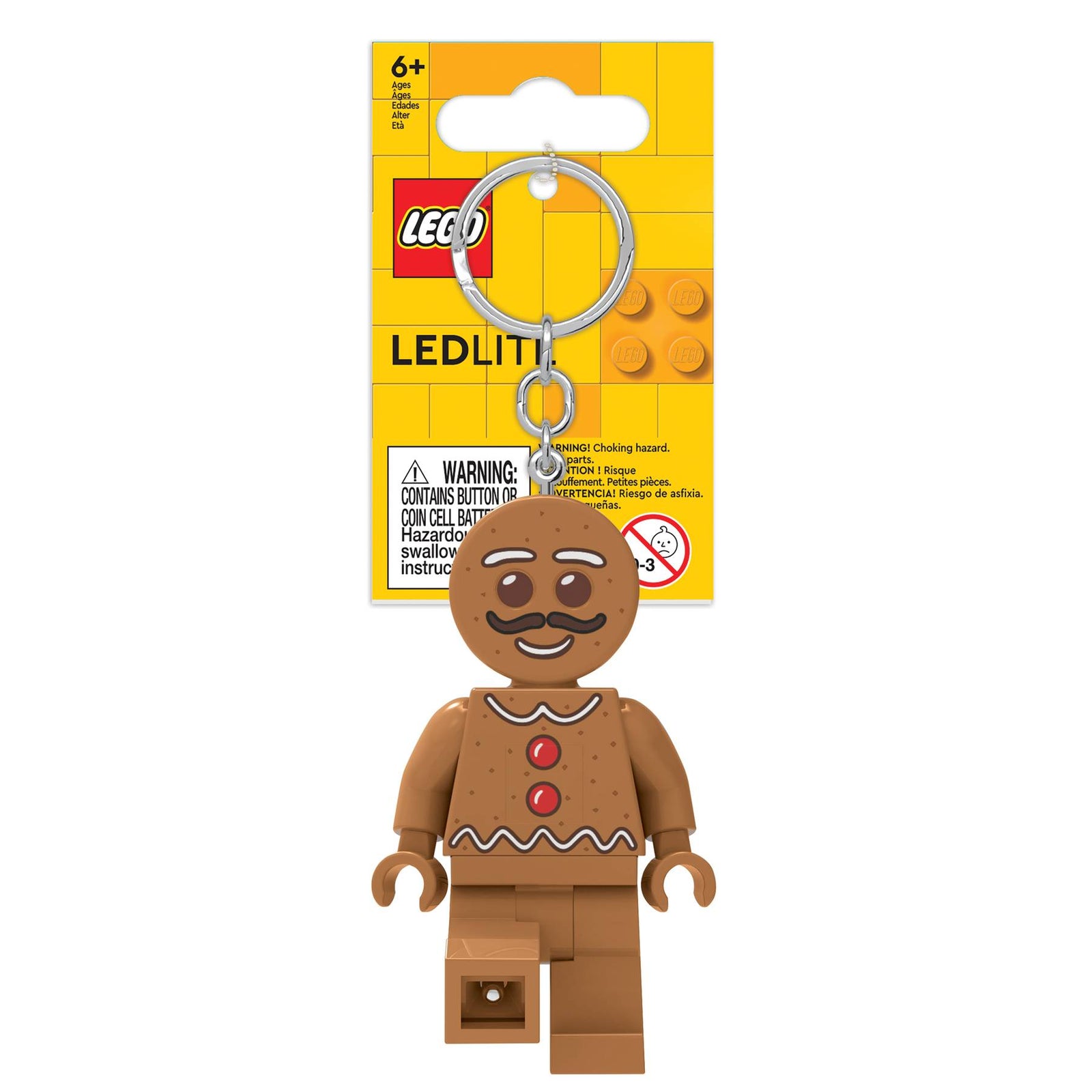 LEGO GINGERBREAD MAN KEYLIGHT - Toyworld Frankston
