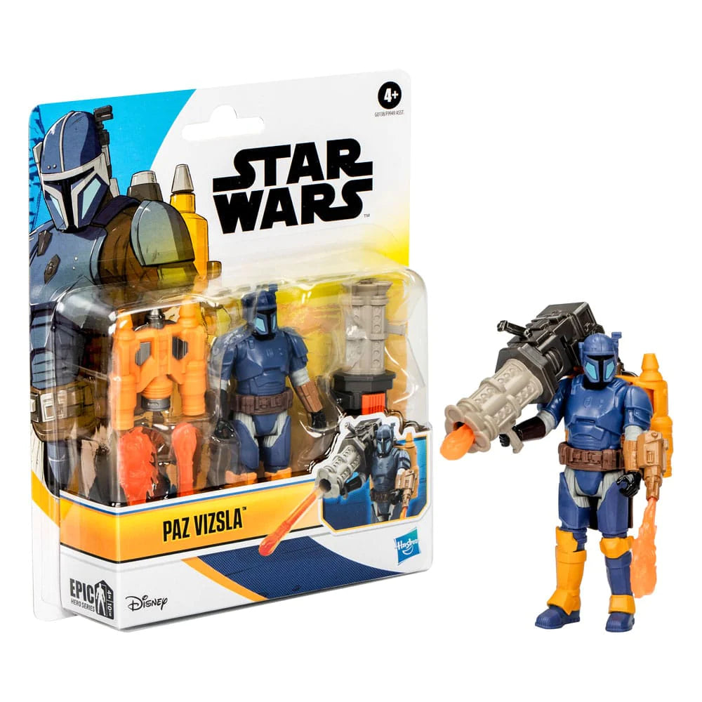 STAR WARS - DELUX 4 INCH FIGURE PAZ VIZSLA - Toyworld Frankston