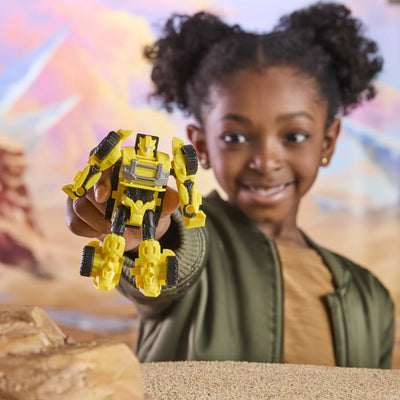 TRANSFORMERS CYBERWORLD CYBER CHANGERS - BUMBLEBEE