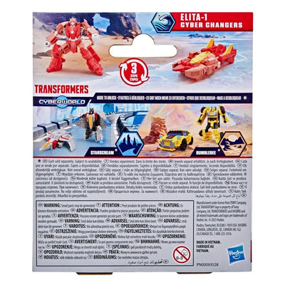 TRANSFORMERS CYBERWORLD CYBER CHANGERS - ELITA-1