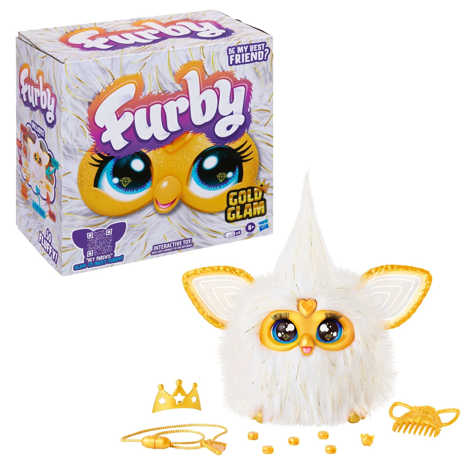 FURBY - GOLD GLAM - Toyworld Frankston