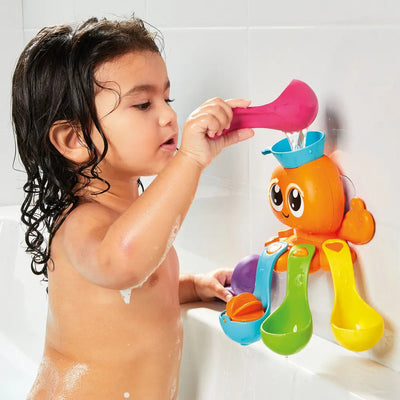 TOMY TOOMIES - 7 IN 1 BATH ACTIVITY OCTOPUS - Toyworld Frankston