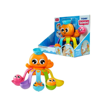 TOMY TOOMIES - 7 IN 1 BATH ACTIVITY OCTOPUS - Toyworld Frankston