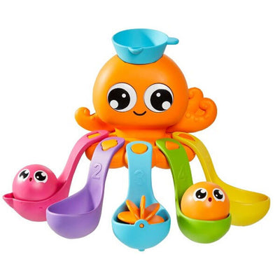 TOMY TOOMIES - 7 IN 1 BATH ACTIVITY OCTOPUS - Toyworld Frankston