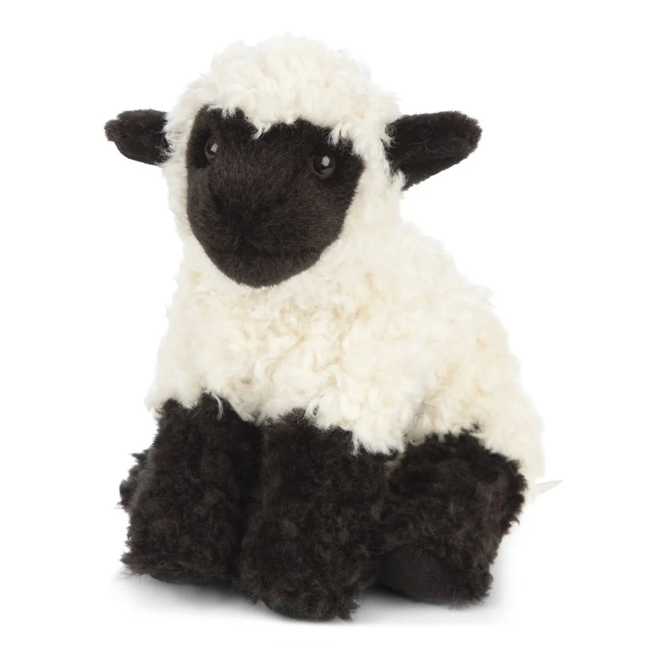 LIVING NATURE BLACK FACED LAMB PLUSH 21CM - Toyworld Frankston