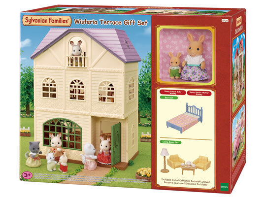 SYLVANIAN FAMILIES - WISTERIA TERRACE GIFT SET - Toyworld Frankston