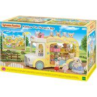 SYLVANIAN FAMILIES - RAINBOW FUN NURSERY BUS - Toyworld Frankston