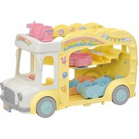 SYLVANIAN FAMILIES - RAINBOW FUN NURSERY BUS