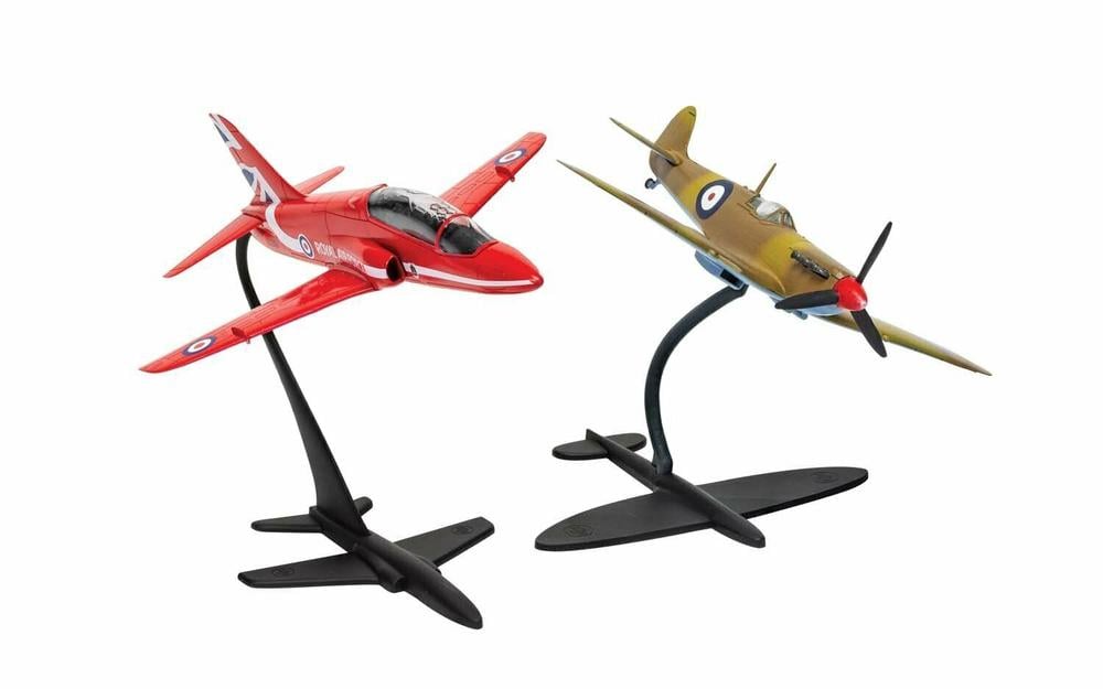 AIRFIX BEST OF BRITISH SUPERMARINE SPITFIRE AND RAF RED ARROWS HAWK 1:72 - Toyworld Frankston