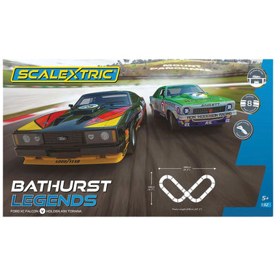 SCALEXTRIC - BATHURST LEGENDS FORD XC V'S HOLDEN A9X