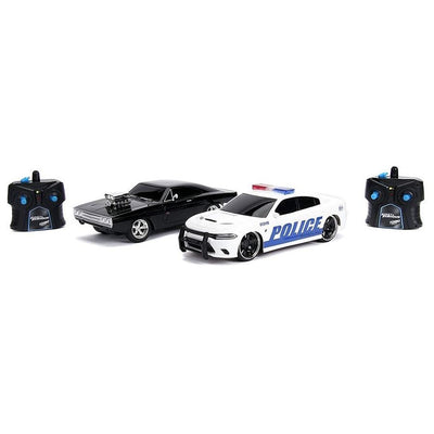 FAST & FURIOUS 1:16 RADIO CONTROL CHASE TWIN PACK