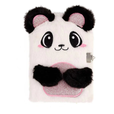 PLUSH JOURNAL ASSORTMENT - PANDA - Toyworld Frankston