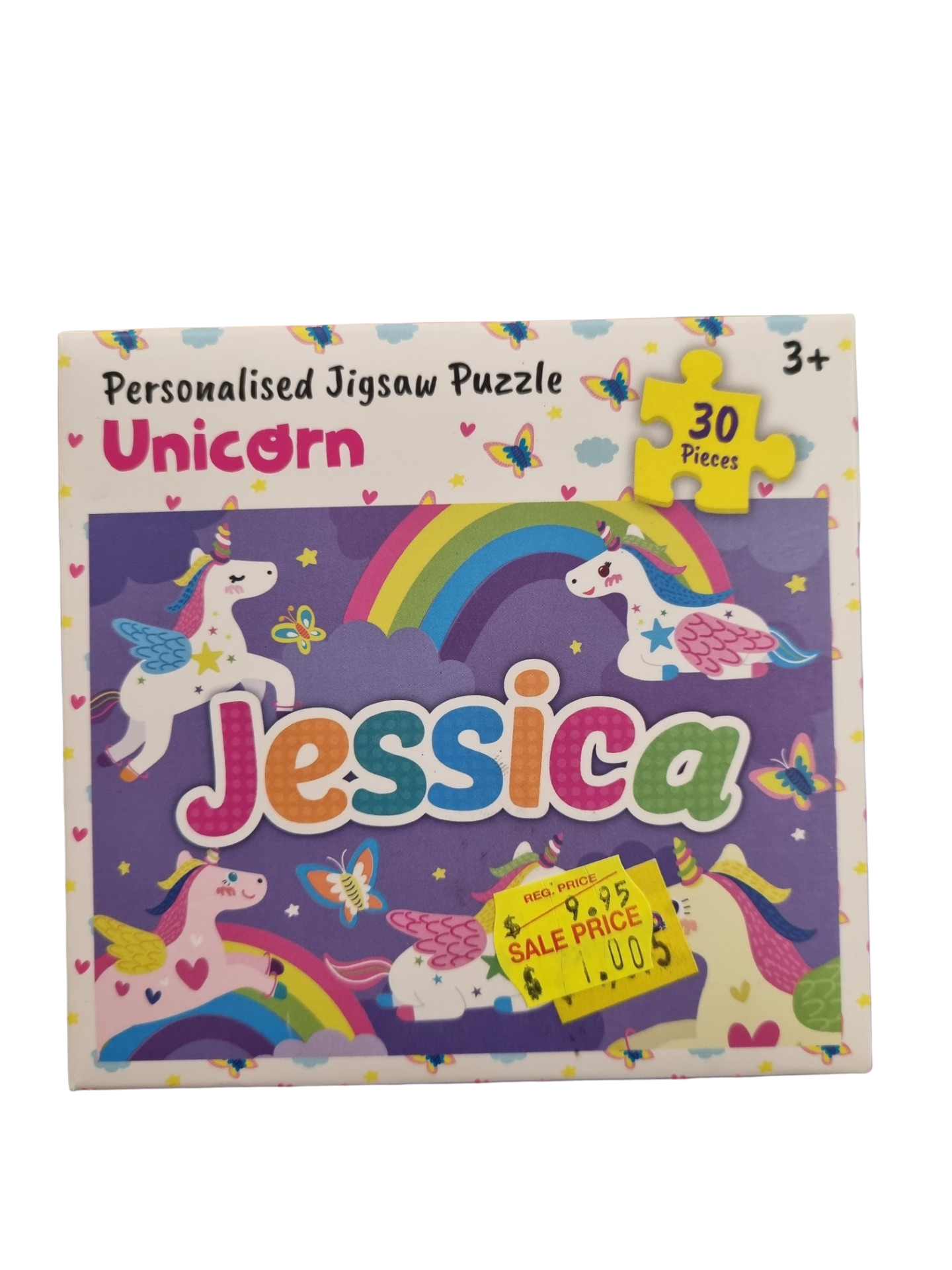 PERSONALISED JIGSAW - UNICORN JESSICA