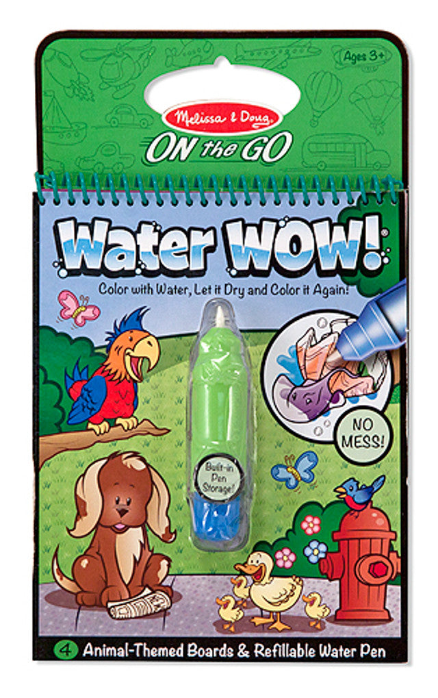 MELISSA AND DOUG WATER WOW - ANIMAL WATER REVEAL PAD - Toyworld Frankston