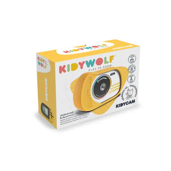 KIDYWOLF - KIDYCAM WATERPROOF KIDS CAMERA - ORANGE