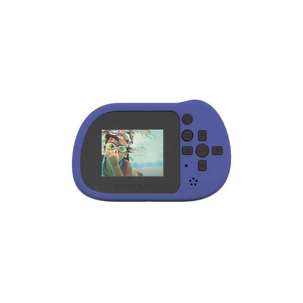 KIDYWOLF - KIDYCAM WATERPROOF KIDS CAMERA - BLUE