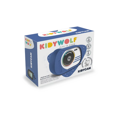 KIDYWOLF - KIDYCAM WATERPROOF KIDS CAMERA - BLUE