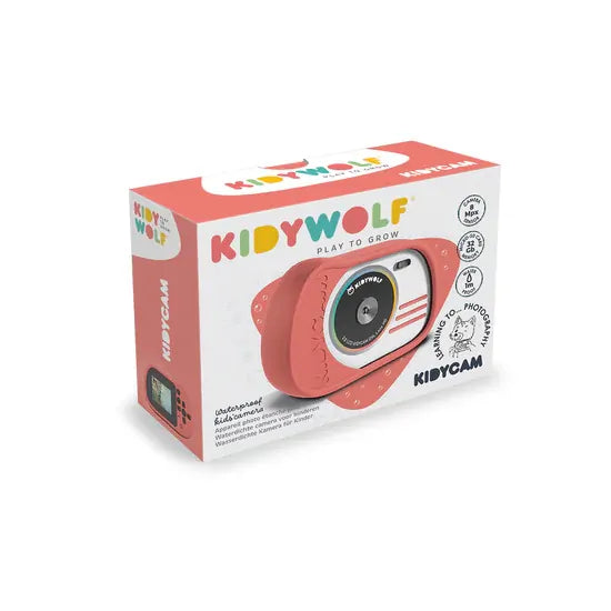KIDYWOLF - KIDYCAM WATERPROOF KIDS CAMERA - PINK