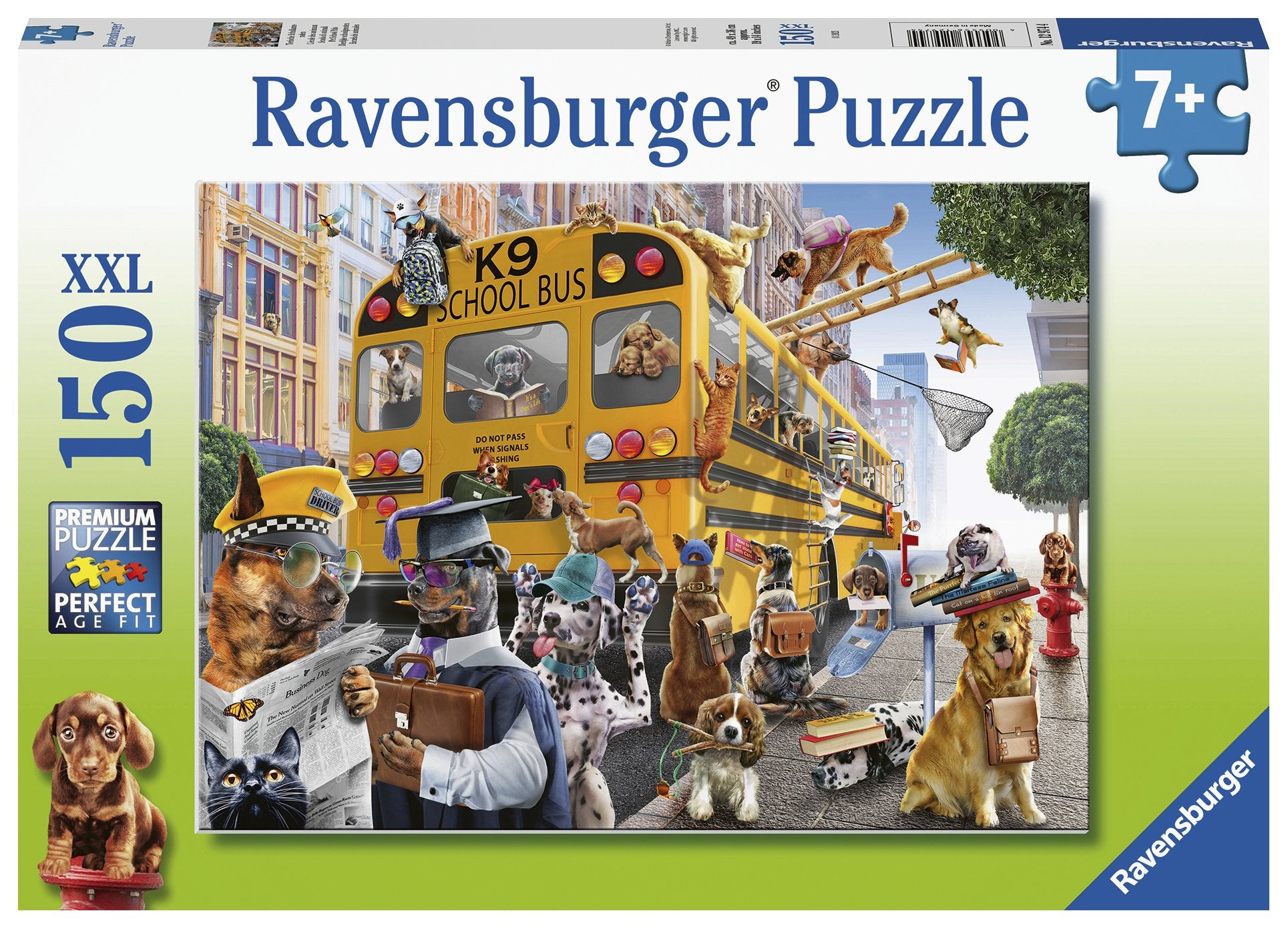 RAVENSBURGER PET SCHOOL PALS PUZZLE 150P