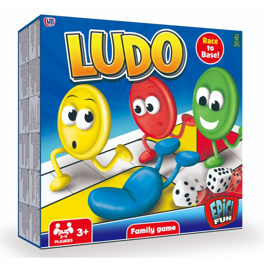 HTI LUDO FAMILY GAME - Toyworld Frankston