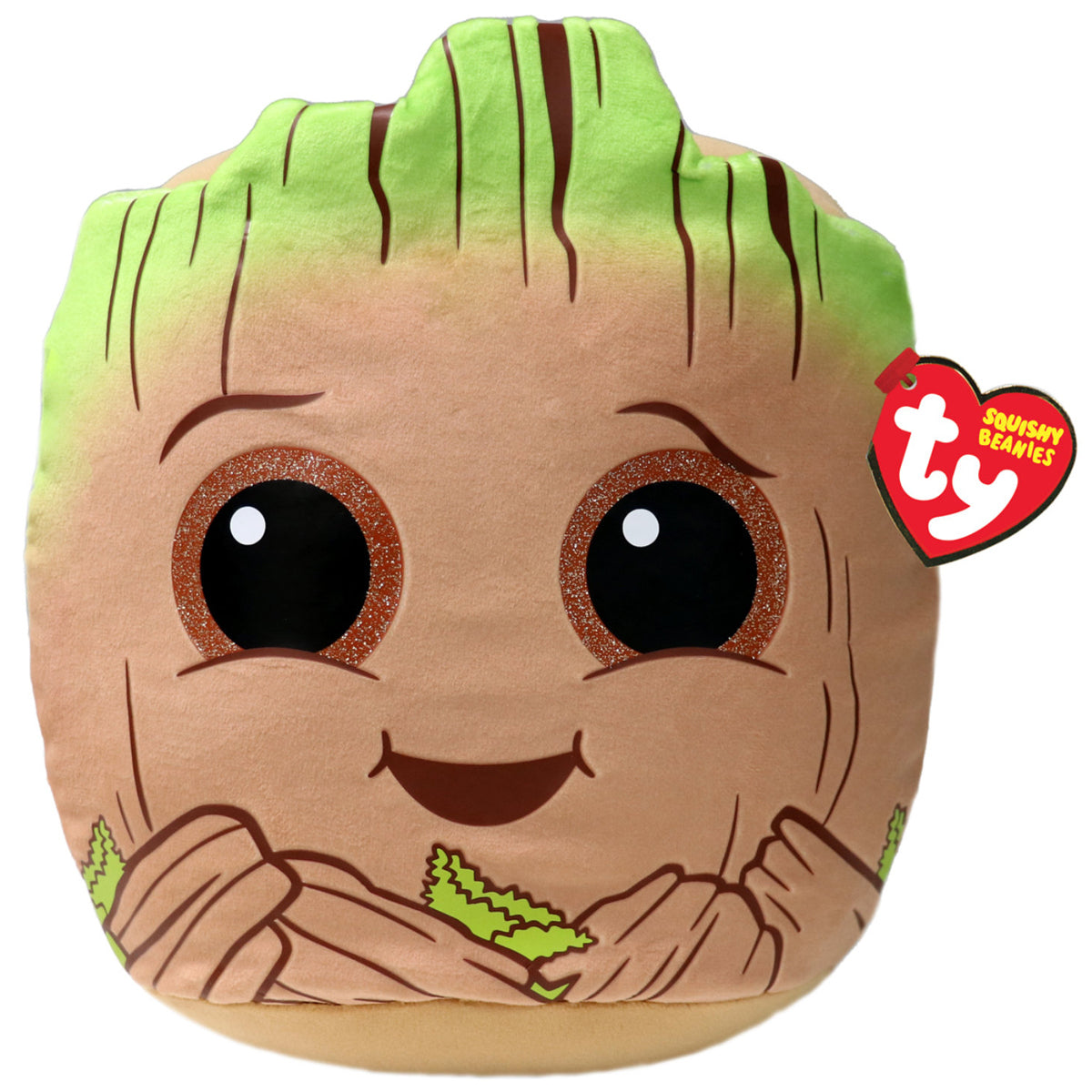 TY SQUISHY BEANIES - MARVEL GROOT 25CM PLUSH - Toyworld Frankston
