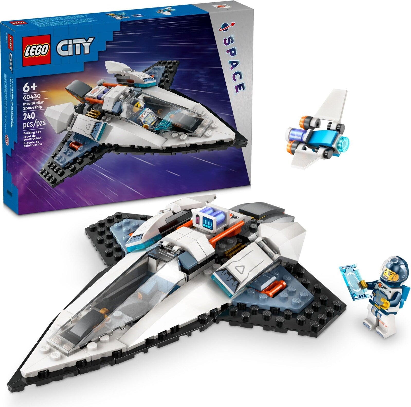 LEGO CITY 60430 INTERSTELLAR SPACESHIP - Toyworld Frankston