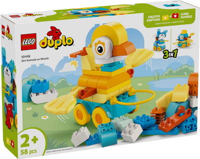 LEGO DUPLO 10448 - 3IN1 ANIMALS ON WHEELS