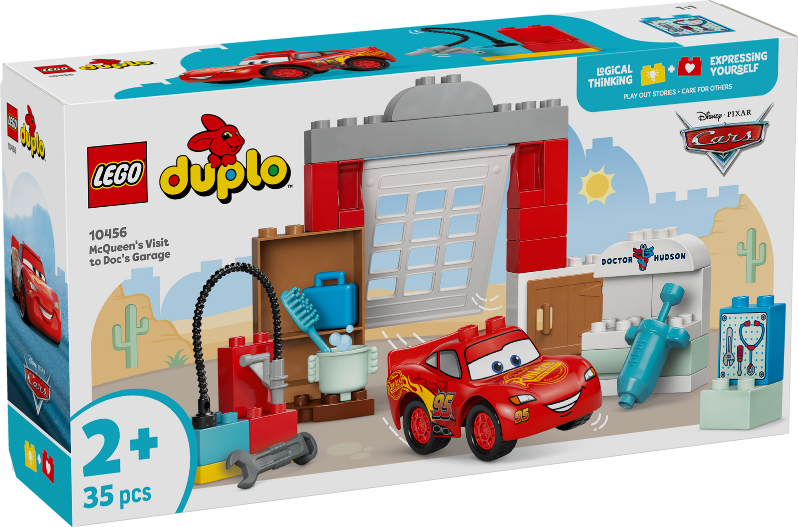 LEGO DUPLO 10456 - MCQUEEN'S VISIT TO DOC'S GARAGE - Toyworld Frankston