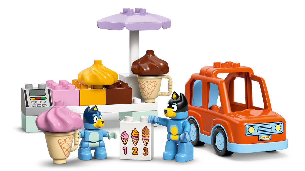 LEGO DUPLO 10458 - ICE CREAM TRIP WITH BLUEY - Toyworld Frankston