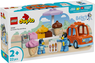 LEGO DUPLO 10458 - ICE CREAM TRIP WITH BLUEY - Toyworld Frankston