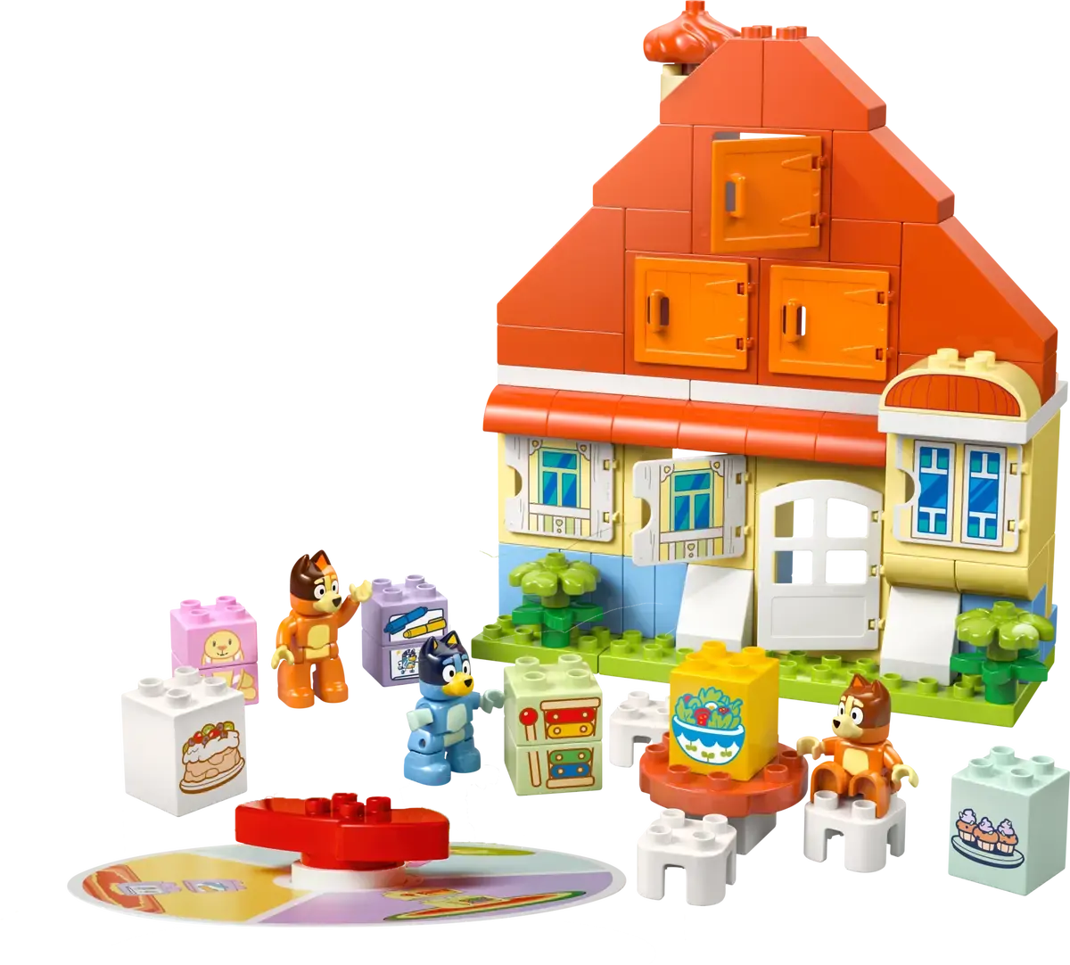 LEGO DUPLO 10459 - BLUEY'S FAMILY HOUSE WITH MEMORY GAME - Toyworld Frankston