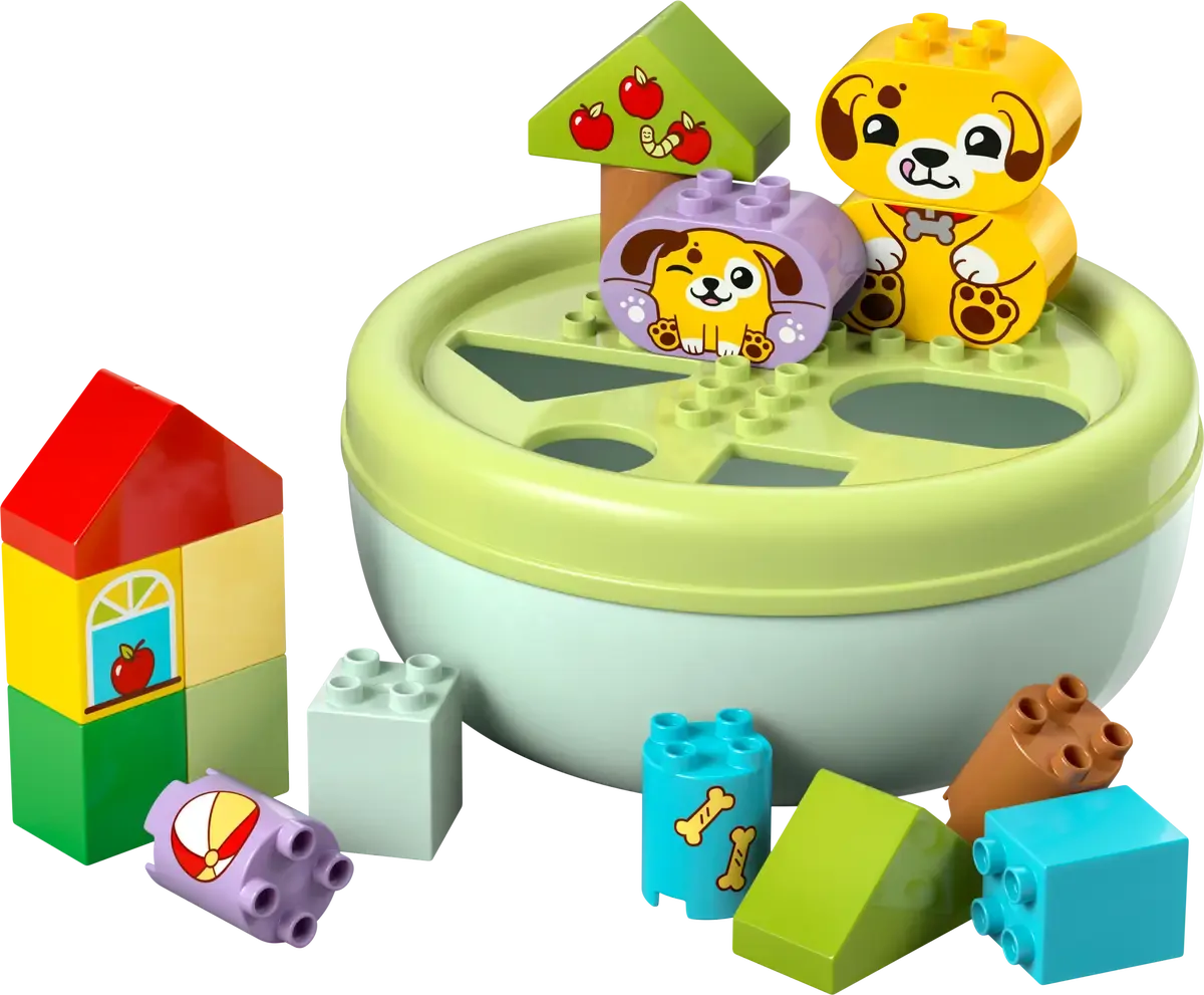 LEGO 10441DUPLO - SHAPE SORTER PUPPY HOUSE - Toyworld Frankston