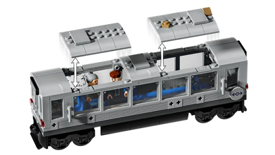 LEGO 76321 MARVEL - SPIDER-MAN VS DOC OCK SUBWAY TRAIN SCENE - Toyworld Frankston