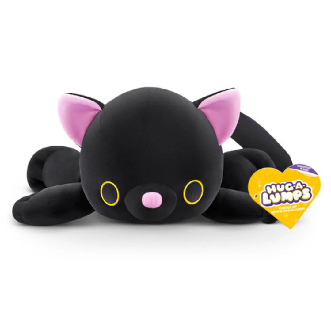 ZURU HUG-A-LUMPS WEIGHTED PLUSH LUNA THE CAT - Toyworld Frankston