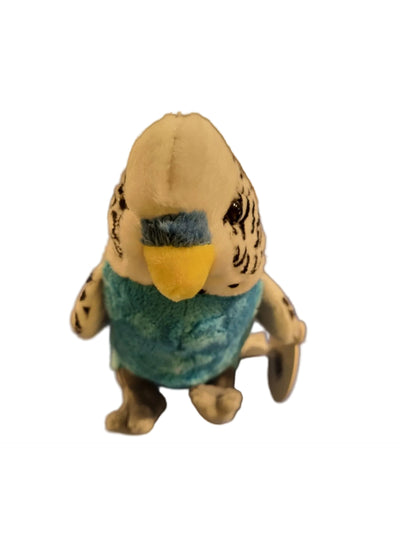 CUDDLE PALS BUDGIE 24CM - BLUE