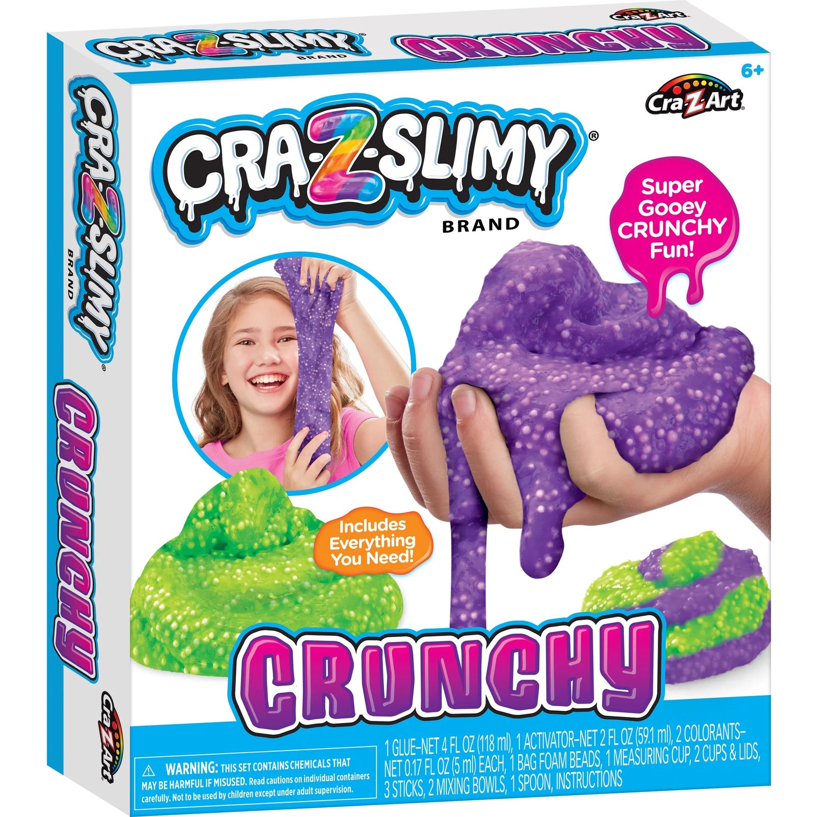 CRA Z SLIMY - CRUNCHY SLIME KIT - Toyworld Frankston