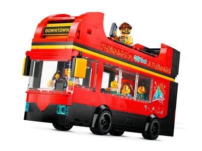 LEGO 60407 - RED DOUBLE-DECKER SIGHTSEEING BUS