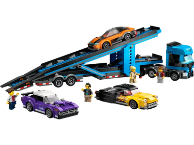 LEGO 60408 - CAR TRANSPORTER TRUCK WITH SPORTS CARS
