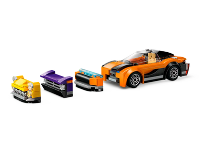 LEGO 60408 - CAR TRANSPORTER TRUCK WITH SPORTS CARS