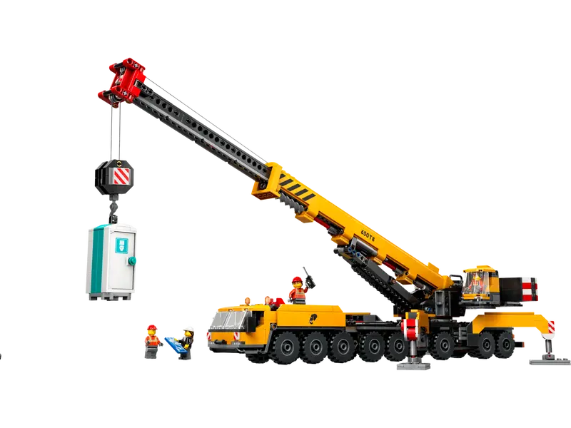 LEGO 60409 - YELLOW MOBILE CONSTRUCTION CRANE